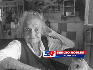 LUPITA, DE 94 AÑOS, SE AHOGÓ DENTRO DE SU PROPIA CASA SOLA.