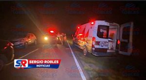 MOTOCICLISTAS ARROLLAN A HOMBRE QUE SE ATRAVESÓ EN LA CARRETERA, EN BAHÍA DE BANDERAS.
