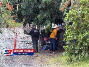 ATACAN A UN HOMBRE CON ARMA DE FUEGO EN EL POBLADO DEL AGUACATE; FALLECIO DE DOS IMPACTOS EN LA CABEZA.