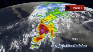 TORMENTA TROPICAL VANCE SE ALEJA DE JALISCO Y NAYARIT, PERO MANTIENE PRONÓSTICO DE LLUVIAS FUERTES.