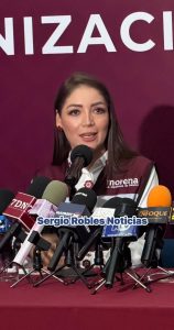 JASMÍN BUGARÍN FORMALIZA SU INCORPORACIÓN A MORENA; LO CONFIRMA ARIADNA MONTIEL.